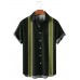 Men's Casual Striped Print Shirt 30919446X